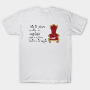 Santa Clause Chair T-Shirt